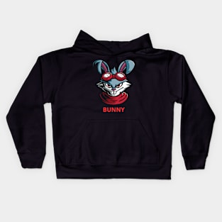 The bunny rabbit Kids Hoodie